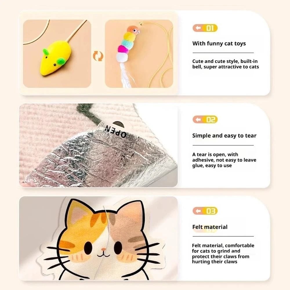 🔥Wall Cat Scratcher