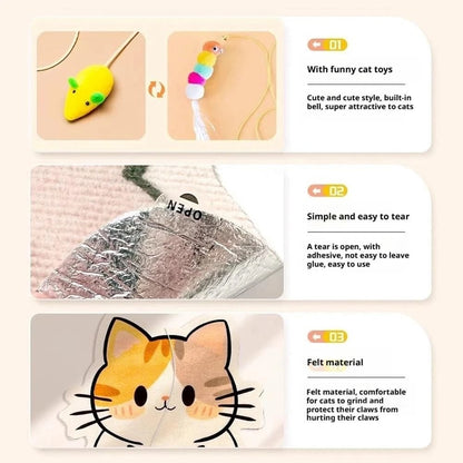 🔥Wall Cat Scratcher