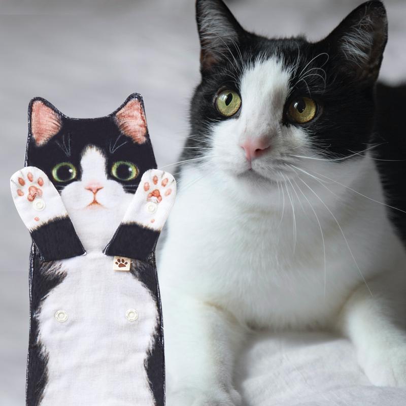 🔥LAST DAY 50% OFF🔥Funny Cat Hand Towels for Kitchen Bathroom