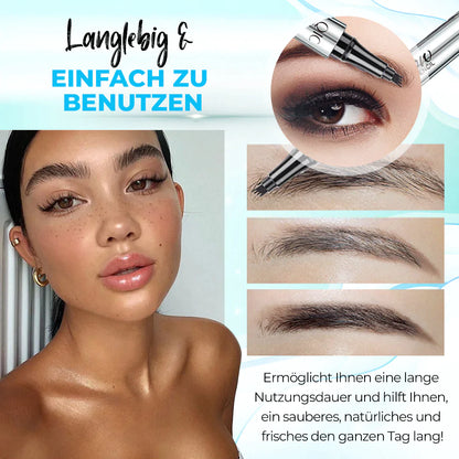 3D Microblading-Stift mit 4 Spitzen für Augenbrauen