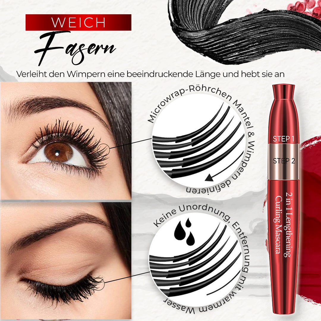 2 In 1 Verlängernde Lockenmascara